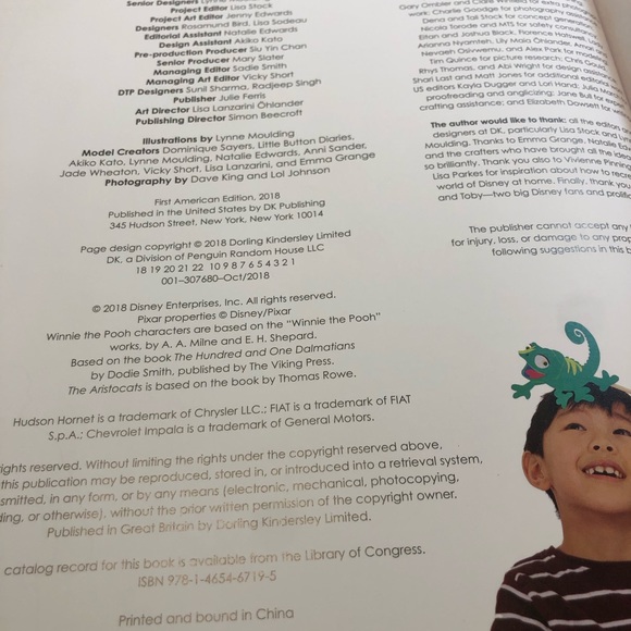 Disney Hardcover Idea Book , more than 100 Crafts, activities & games - Picture 9 of 12